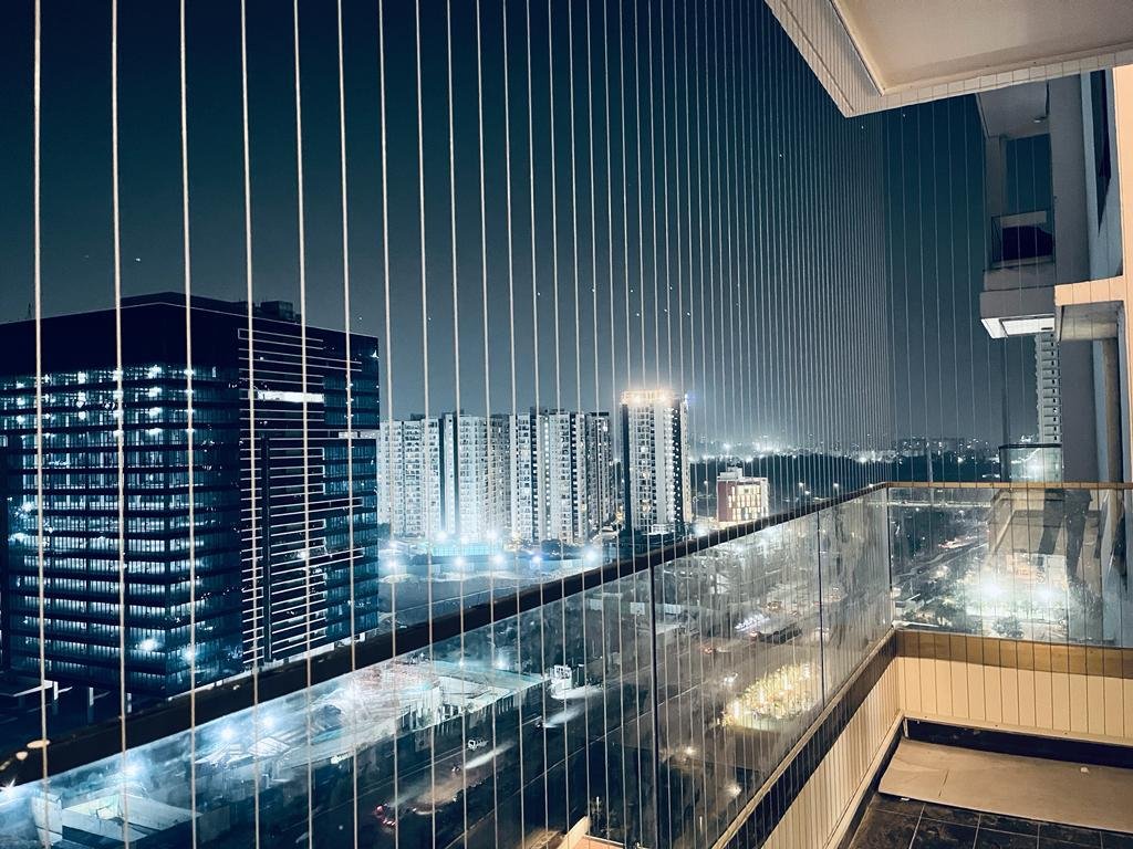 Balcony invisible grill pune