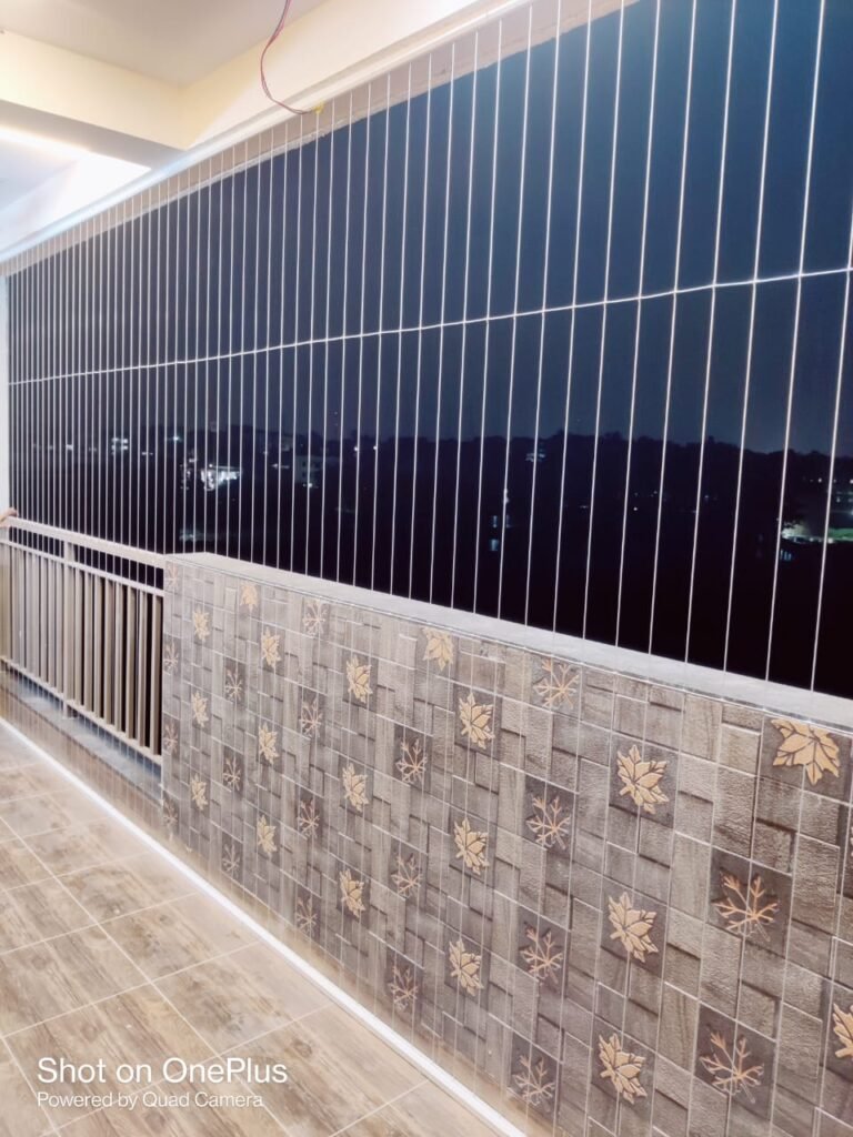 Balcony invisible grill pune