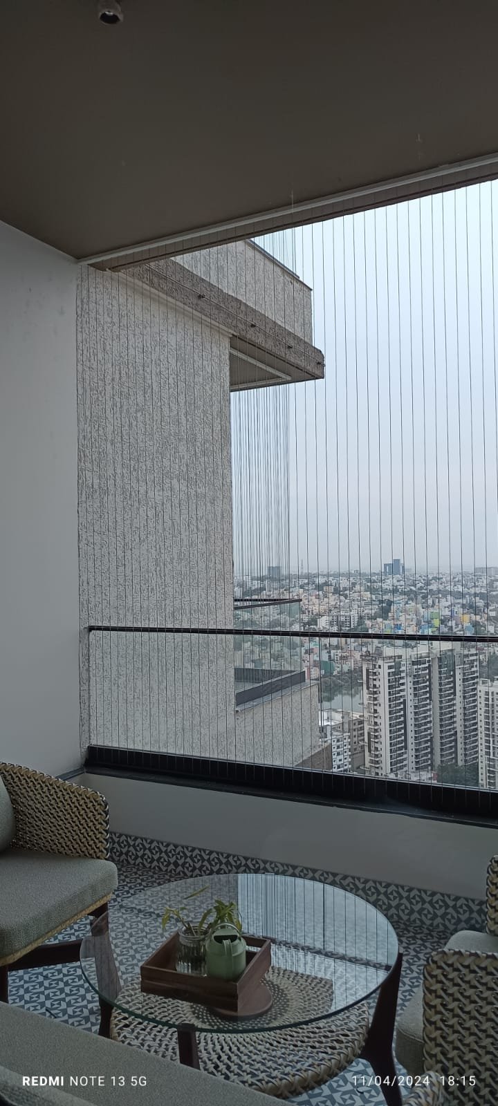 Invisible Grill Installation in Bavdhan Pune